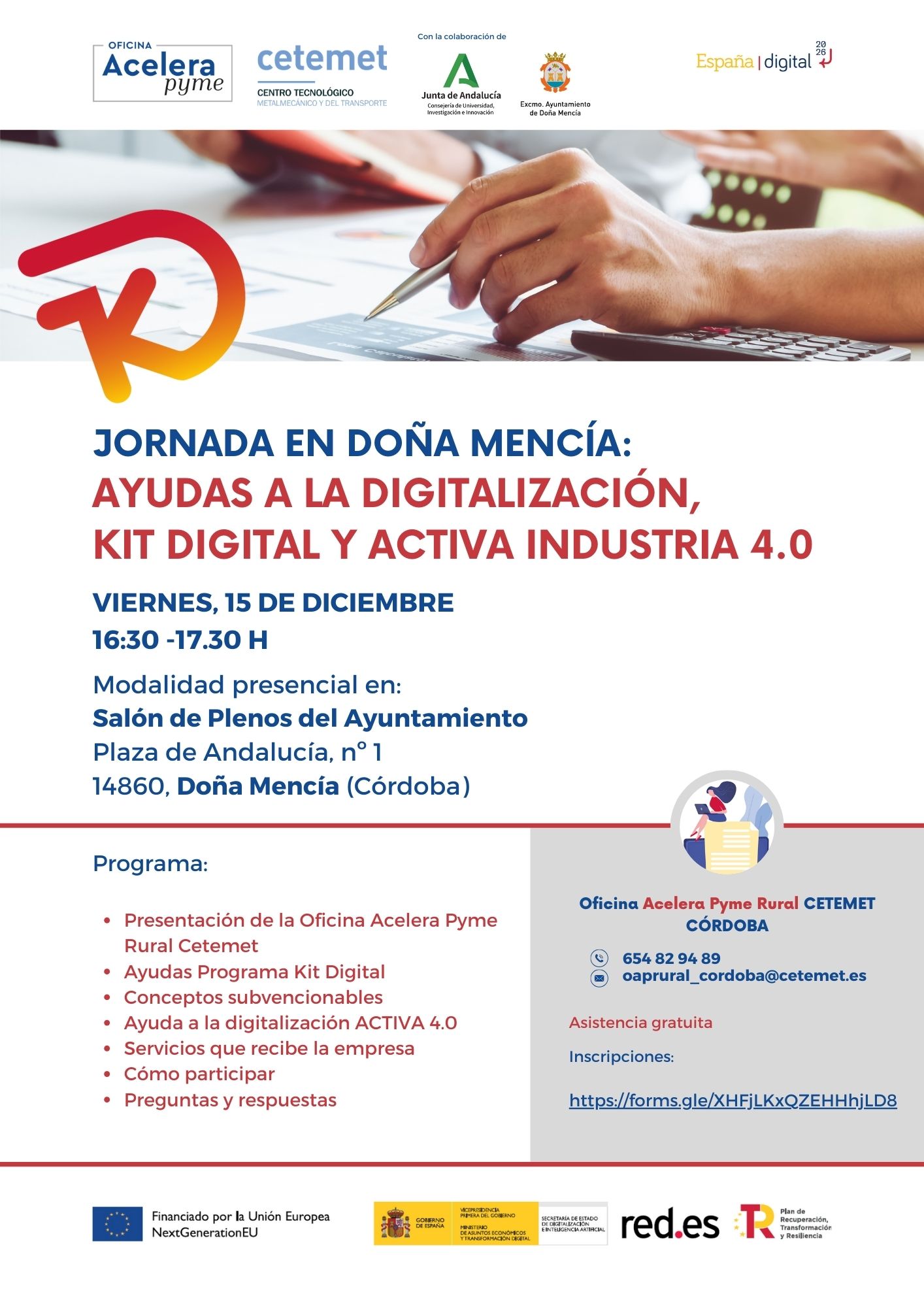 Doña Mencía_Ayudas a la digitalización Kit Digital y Activa Industria 4.0_15-12-23