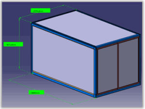 Imagen diseño 3D CATIA