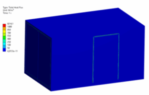 Imágenes ANSYS simulaciones térmicas.